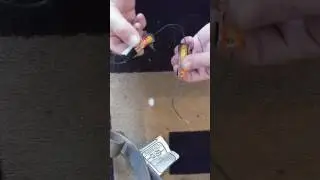 AA battery glow plug igniter