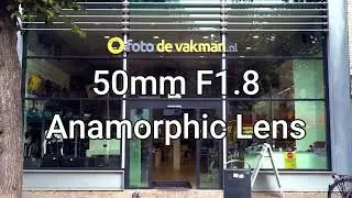 Sirui 50mm F1.8 Anamorphic Lens  - Review en voorbeelden | Foto de Vakman