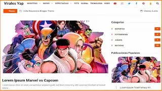 Plantilla blogger Responsive para Revistas o Magazine (Configuración)