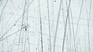 16Mm Film Damage - Hard Scratches. Stock Footage