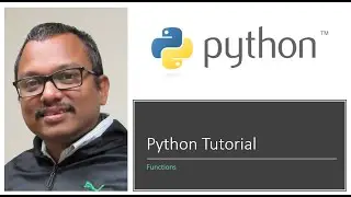 Python Tutorials 05 - Function