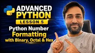 Python Number Formatting with Binary, Octal & Hex