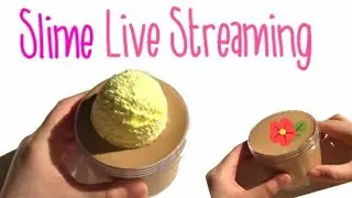 Slime Live Streaming | Natural Light | Scoop Slime | Latte Slime | Chany