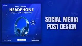 Social Media Post Design | Graphic Design Tutorial Illustrator | Illustrator Tutorial