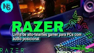 Razer Nommo V2 e V2 Pro | Alto-Falantes Gamer com Subwoofer e Iluminação Razer Chroma RGB.