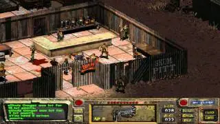 Let's Play Fallout - Incomplete - Part 9: Skum Pitt Fight!