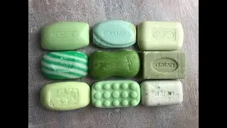 ASMR green soap