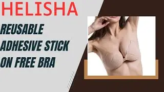 HELISHA Reusable Adhesive Stick On Free Bra #viral #trending #reel #short #fashiontrends #fashion