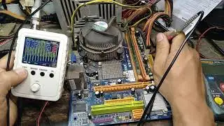 DÙNG DSO 150 KIỂM TRA XUNG TRÊN MAINBOARD