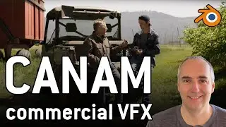 Canam commercial VFX in Blender EP33