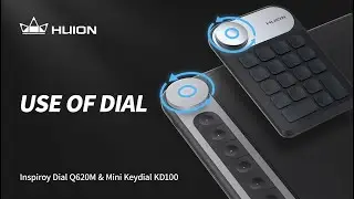 How to use the Dial on Inspiroy Dial Q620M or Mini Keydial KD100 (Windows 10)?