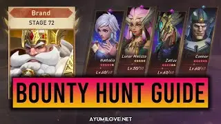 Ayumilove Bounty Hunt Stage 72 Brand Guide | Awaken Chaos Era
