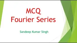 Fourier Series |MCQ