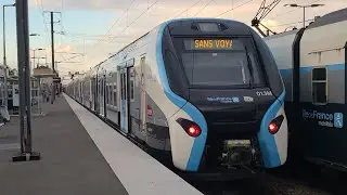 (FHD) Voyage entre Châtelet les Halles et Pierrefitte Stains à bord d'un RER NG du RER D