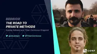 The Road to Private Methods - Titian Cernicova-Dragomir & Kubilay Kahveci