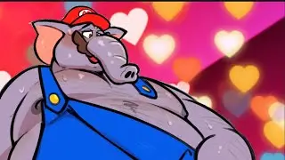 FURRIES Love Big Juicy Elephant Mario!