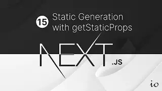 Next.js Tutorial Part 15-1 - Static Generation with getStaticProps