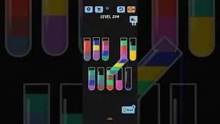 water color sort level 294 walkthrough solutions iOS