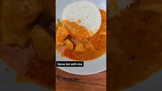 Thai Red Chicken Curry with Thai Red Curry Paste #thaicurry #thaifood #shorts #thaichickencurry