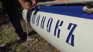 катамаран Альбатрос пробная сборка