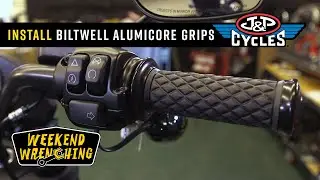 Biltwell Alumacore Grips Install : 2020 Lowrider S