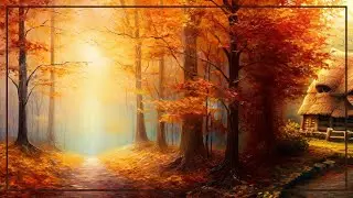 Cozy Autumn Forest Ambience, Nature Sounds, Autumn Night Sounds