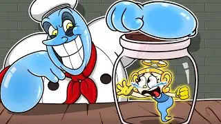 Cuphead saves Ms. Chalice from Chef Saltbaker | Cuphead DLC Animation