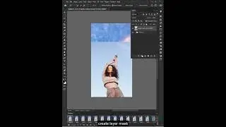 moving sky effect in photoshop