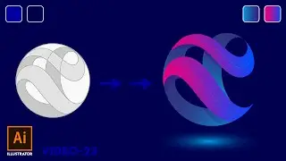 Digital Logo Tutorial Illustrator 2022 || The Making of Logo Illustrator2022 || Video-23 || Rana ||