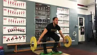 Deficit Snatch Pulls