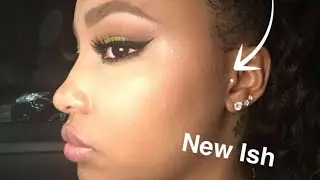 Tragus Piercing Experience, Footage & Aftercare