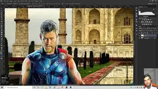 |D3 Photoshop | 😱how to Change  image Background easily