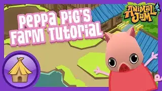 Peppa Pig's DIY Farmstead | Animal Jam Den Tutorial