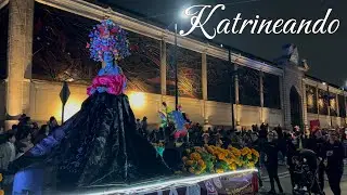 Desfile de catrinas en Toluca