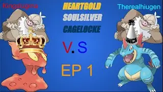 A LEGENDARY START! | Pokemon Heart Gold and Soul Silver Cagelocke Ep 01