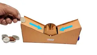 Easy Craft❗I Made a Coin Piggy Bank With Cardboard