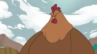 Super Chicken Z - 2D Animation Loop