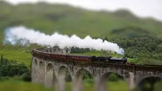 How to make MINIATURE in Photoshop CC, CS6 | Tilt Shift Effect Photos