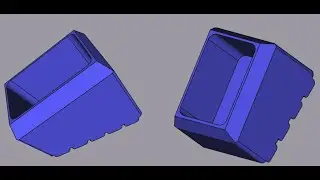 3D Druck: Leiterfuß in ABS, in Freecad konstruiert, mit PrusaMini ausgedruckt