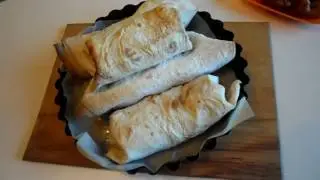 Лаваш с овощами и соевым гуляшом - часть 2