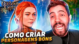 BALDURS GATE 3 - GUIA BÁSICO:  COMO CRIAR PERSONAGENS BONS! [Dicas Baldurs Gate 3]