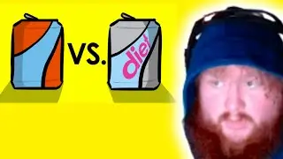 CaseOh Reacts to Diet Soda vs Regular Soda