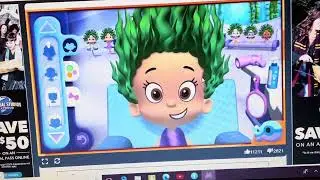 Bubble guppies good hair day old Nick Jr. flash game ￼￼