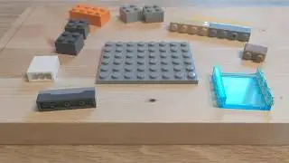 Lego сборка. Пиццерия fnaf-3 комната охранника.