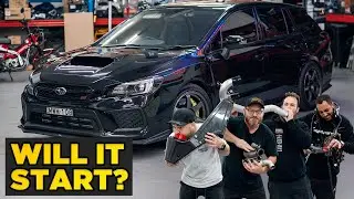 First Start of our Built H6 Engine - Marty's Levorg Part 15
