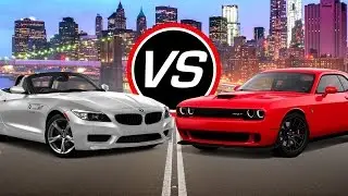 2016 BMW Z4 sDrive28i vs Dodge Challenger SRT Hellcat - Spec Comparison!