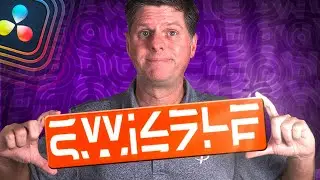 SWIZZLE Rolling Text Animation / Davinci Resolve / Fusion Tutorial
