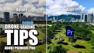 EASY Drone Color Grading Tips - Adobe Premiere Pro