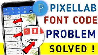 Pixellab Font Problem Fixed | Pixellab Hindi Font Add Problem | Pixellab Me Font Not Working