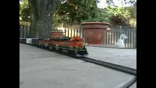 Running the Trains Outside